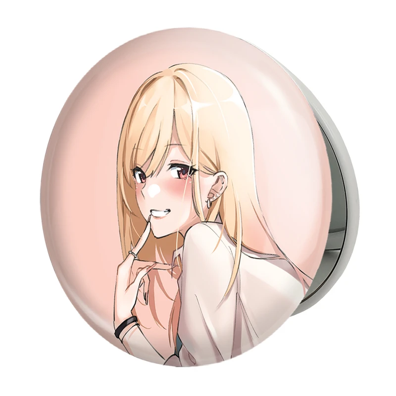 آینه جیبی خندالو طرح کیتاگاوا انیمه مای درس آپ دارلینگ مدل تاشو کد 23886 