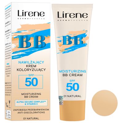 کرم پودر BB لایرن مدل Fusion Water شماره 01 حجم 30 میلی لیتر