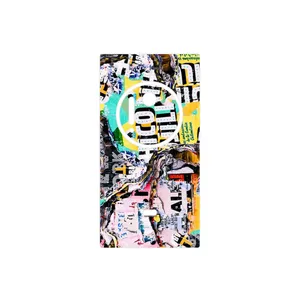 MAHOOT Collage of Teared Paper Cover Sticker for Nokia Lumia 1020