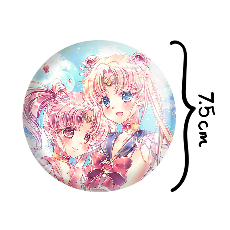 آینه جیبی خندالو مدل اوساگی تسوکینو و چیبیوسا انیمه سیلور مون Sailor Moon کد 17459 آینه جیبی خندالو مدل اوساگی تسوکینو و چیبیوسا انیمه سیلور مون Sailor Moon کد 17459