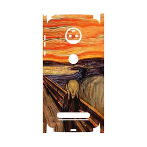 MAHOOT The Scream of Munch-FullSkin Cover Sticker for Motorola Moto Z2 Force
