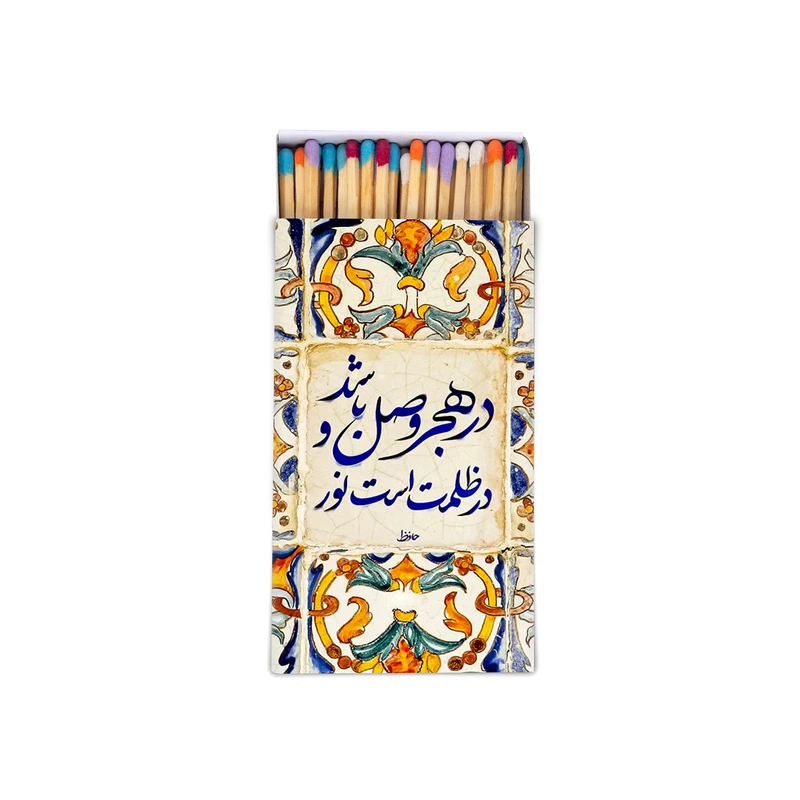 کبریت طرح سنتی مدل گلدن مچ کد GS6