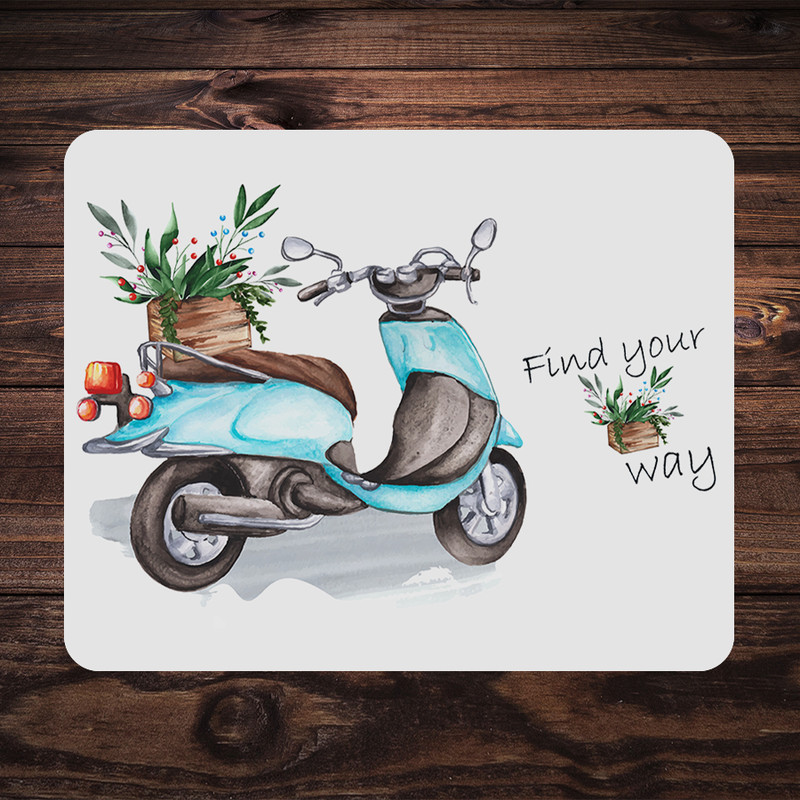 ماوس پد طرح موتور کد P100221 2
