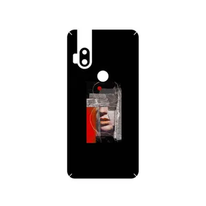 MAHOOT Collage of Mouth Cover Sticker for Motorola One Hyper