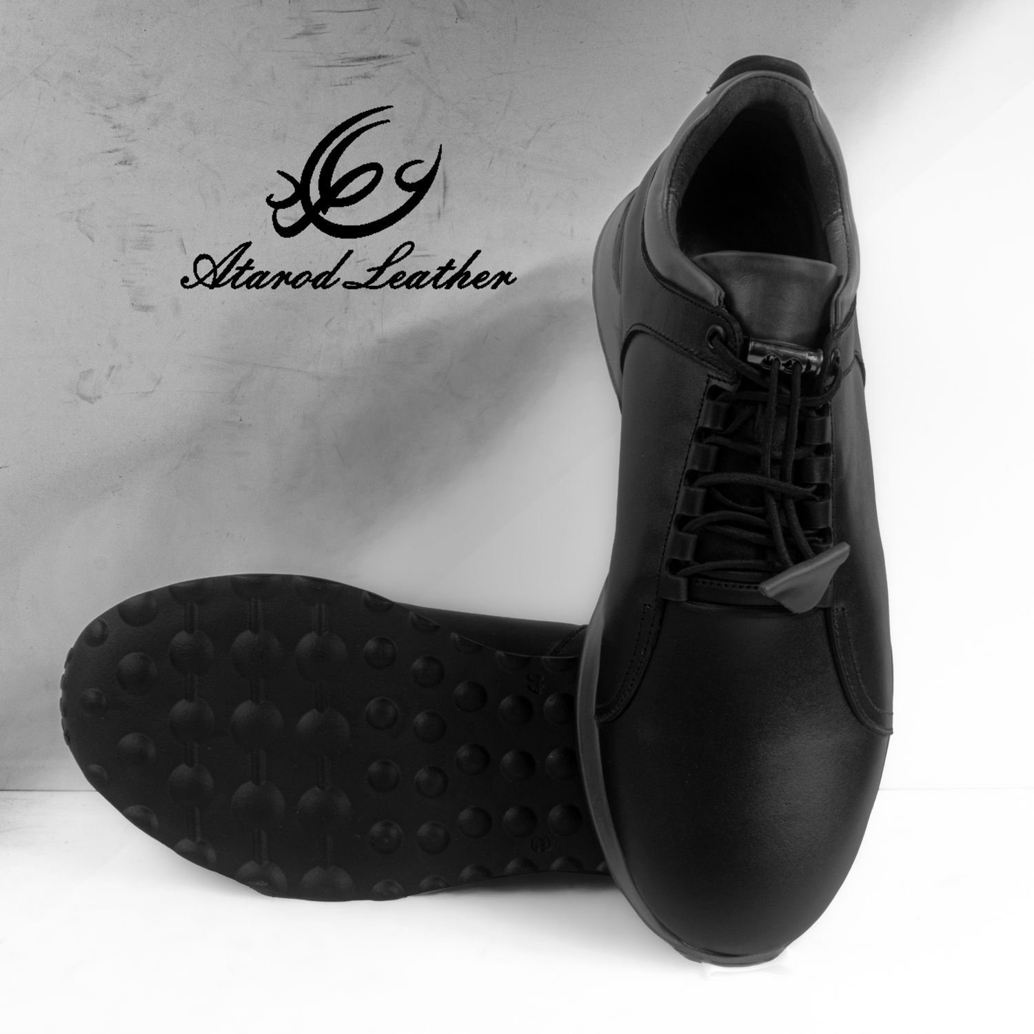 کفش روزمره مردانه چرم عطارد مدل چرم طبیعی کد SH41 -  - 6