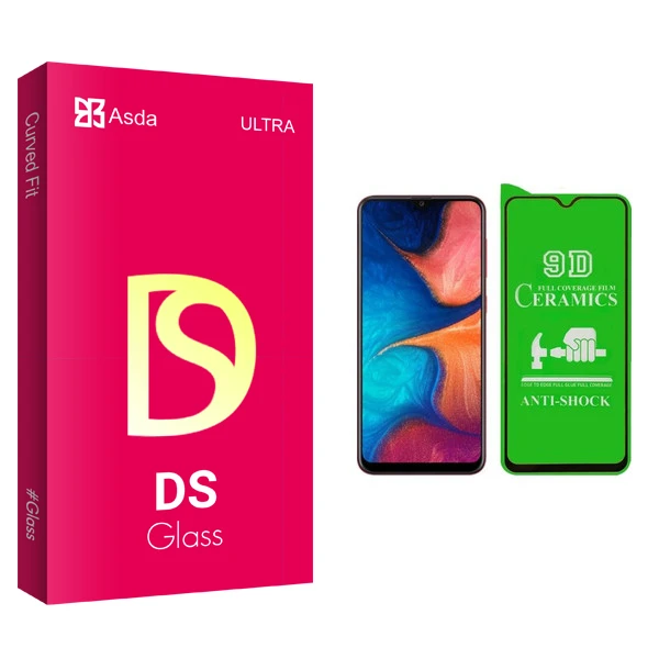 محافظ صفحه نمایش سرامیکی آسدا مدل DS glass مناسب برای گوشی موبایل سامسونگ Galaxy A30