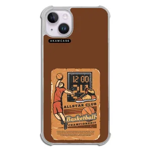 AKAM AMC-WTA14PLUS-BASKETBALL9 Cover For Apple iPhone 14 Plus