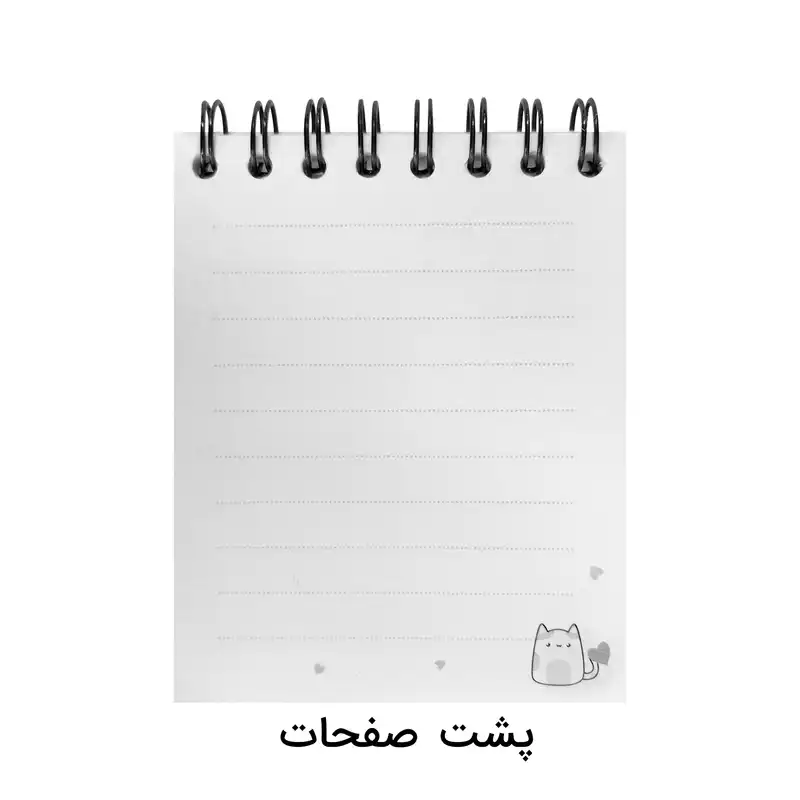دفترچه یادداشت طرح گربه مدل جیبی کد GP5002