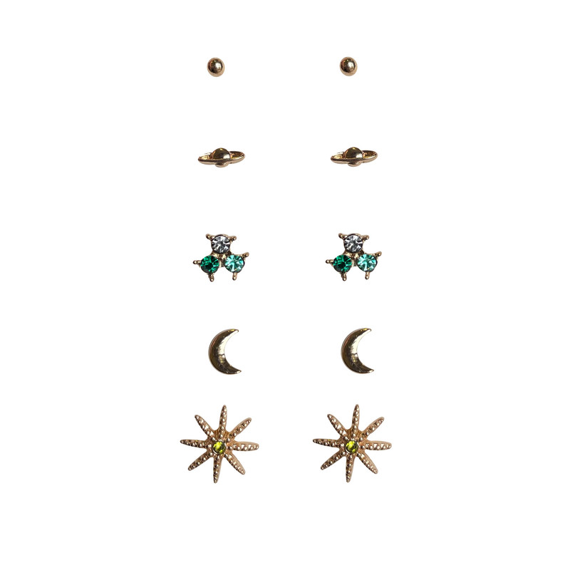 گوشواره زنانه سیکس مدل AE1251-014 مجموعه 5 عددی