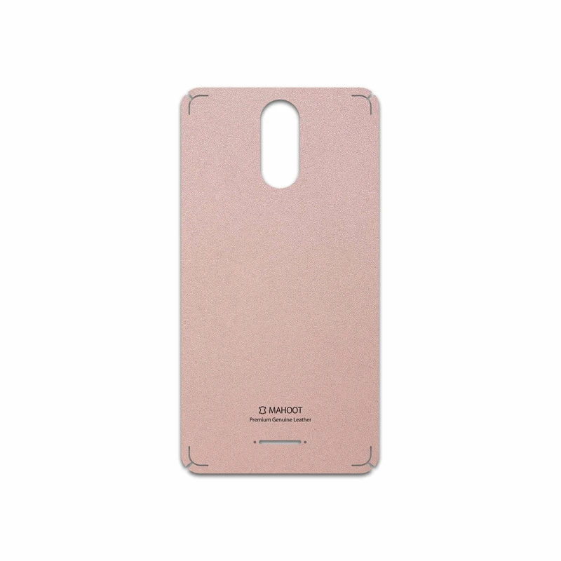 برچسب پوششی ماهوت مدل Rose Gold Leather مناسب برای گوشی موبایل تکنو WX3F LTE