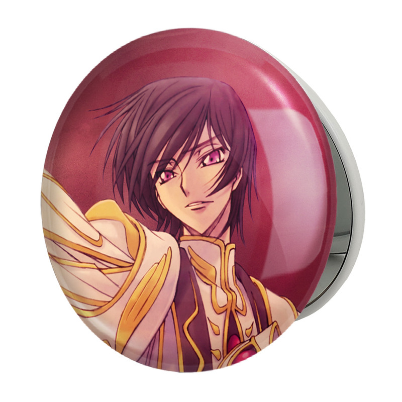 آینه جیبی خندالو طرح لولوش وی بریتانیا انیمه کد گیاس Code Geass مدل تاشو کد 13062 