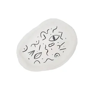 سینی بتنی مدل دفرمه طرح مدرن