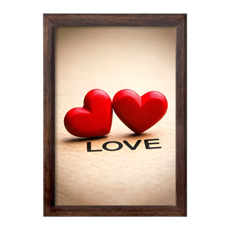 تابلو خندالو طرح قلب (Love) کد F7704