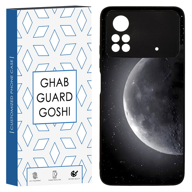 کاور قاب گارد گوشی طرح ماه کد TPU-077 مناسب برای گوشی موبایل شیائومی POCO M4 PRO 4G