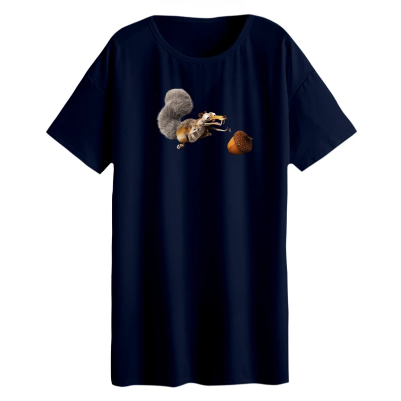 تی شرت لانگ آستین کوتاه زنانه مدل عصر یخبندان کد 2