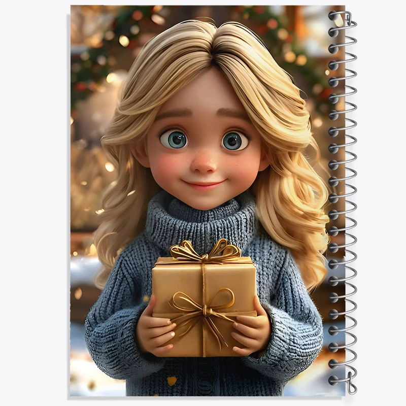 دفتر مشق 50 برگ خندالو طرح دخترانه کد F7702