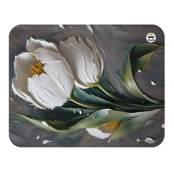 ماوس پد شادیت مدل نقاشی گل کد03 سایز24*19سانتی متر