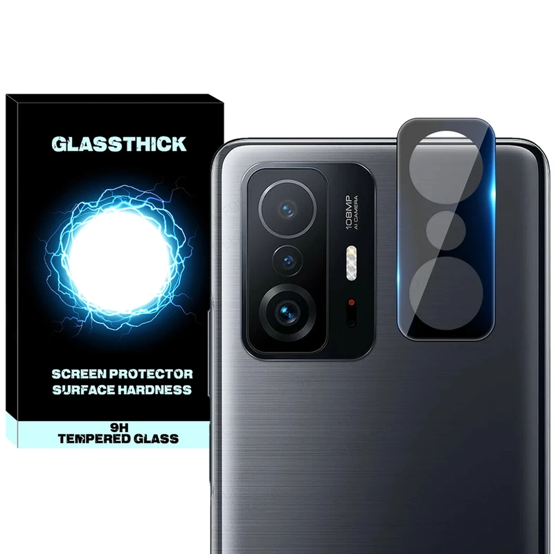 محافظ لنز دوربین گلستیک مدل 3D-GL مناسب برای گوشی موبایل شیائومی Mi 11T / 11T Pro