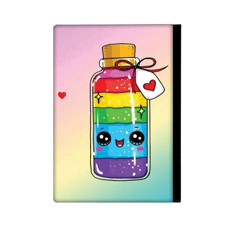 کلاسور مدل شیشه رنگی کد 256