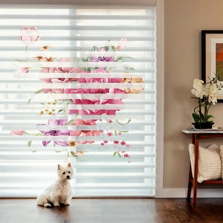 پرده زبرا زیو کد SHO1 سایز 200 × 130 سانتی متر