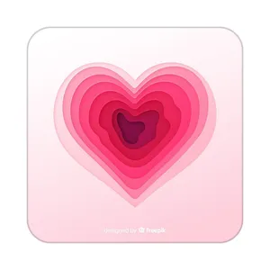 زیر لیوانی کاکتی طرح عاشقانه مدل mp39670