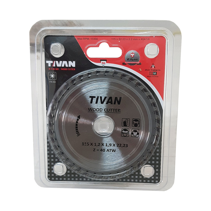 صفحه برش چوب تیوان مدل AT- 115MM