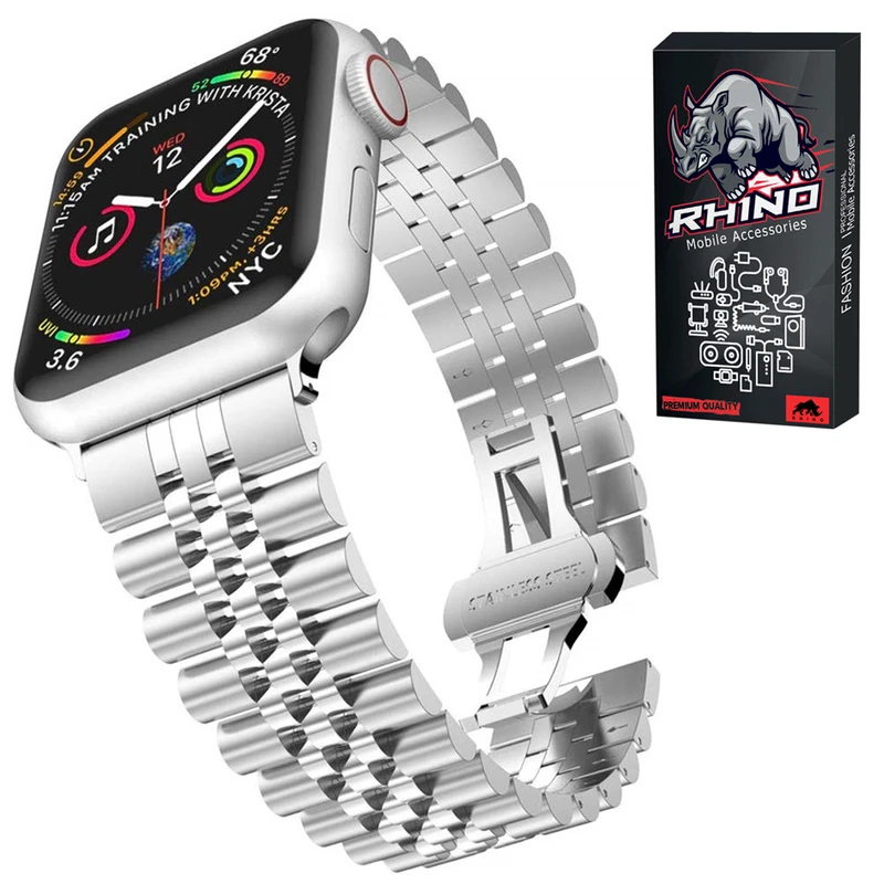 بند راینو مدل R-5Bead مناسب برای اپل واچ سری Watch SE 44mm