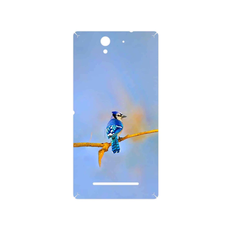 برچسب پوششی ماهوت مدل Cyanocitta cristata مناسب برای گوشی موبایل سونی Xperia C3 Dual