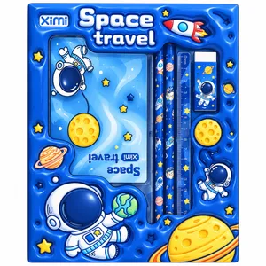 ست نوشت‌افزار  مدل Space travel بسته ۶ عددی