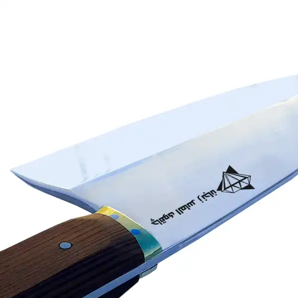 چاقو آشپزخانه الماس زنجان مدل چاپرنایف کد 01