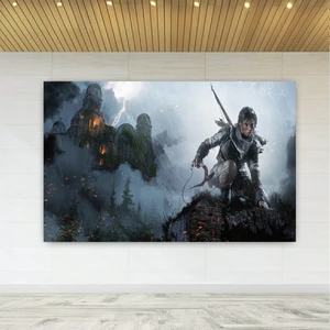 استیکر طرح گیم Tomb raider مدل SDA1722