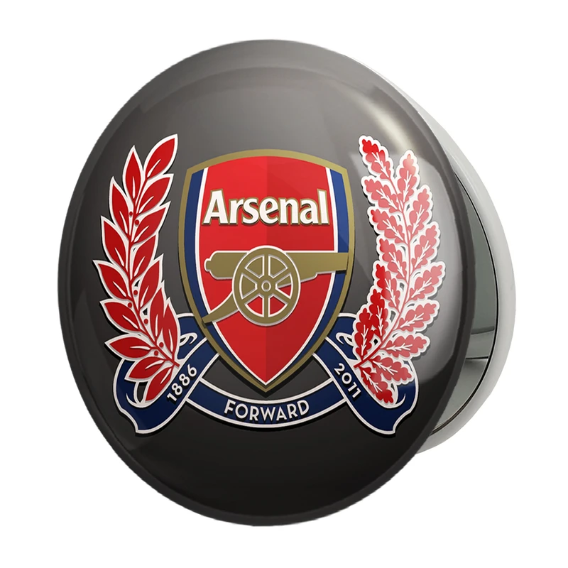 آینه جیبی خندالو طرح باشگاه آرسنال Arsenal مدل تاشو کد 1995 