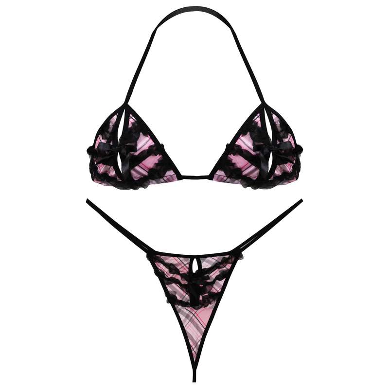 ست شورت و سوتین زنانه مدل 3195-0103