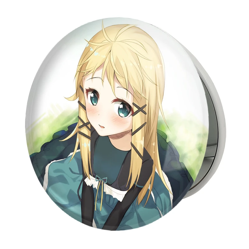 آینه جیبی خندالو طرح تینا انیمه گلوله سیاه مدل تاشو کد 35837