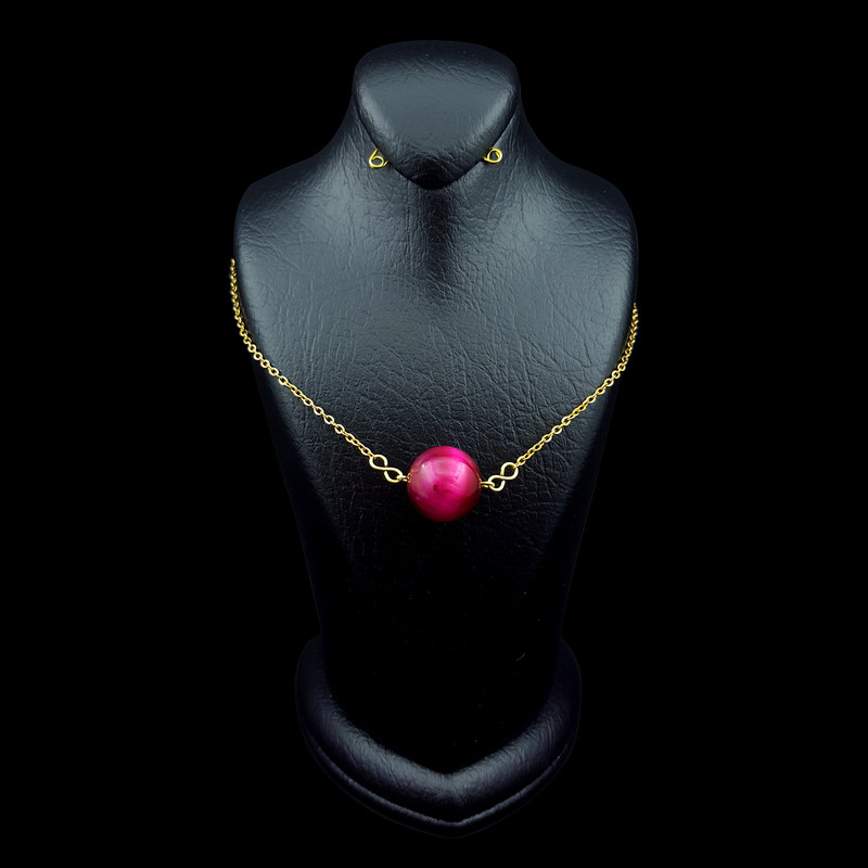 گردنبند دخترانه مدل ماه تولد کد2