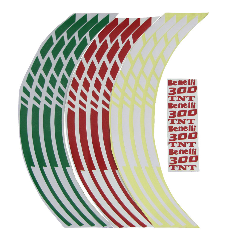 نوار دور طوقه موتور سیکلت مدل BNL بسته 12عددی مناسب برای بنلی