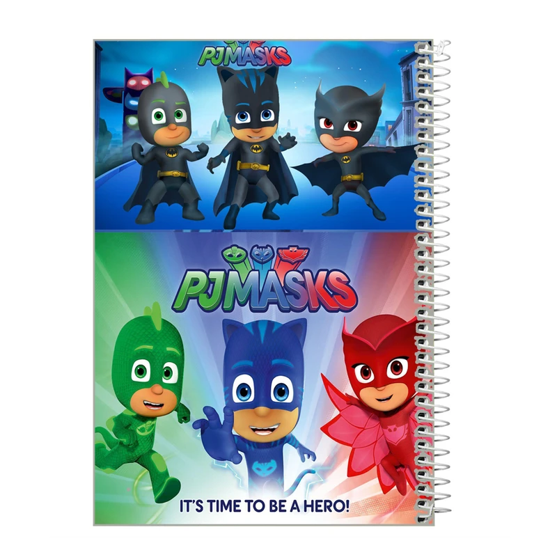 دفتر نقاشی 40 برگ طرح pj masks کد tz23