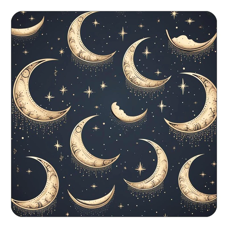 مگنت کاکتی طرح ماه و ستاره مدل mp50821