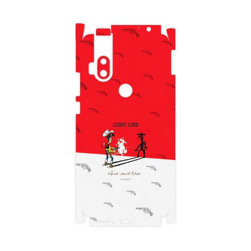 برچسب پوششی ماهوت مدل Lucky Luke-FullSkin مناسب برای گوشی موبایل موتورولا One Hyper