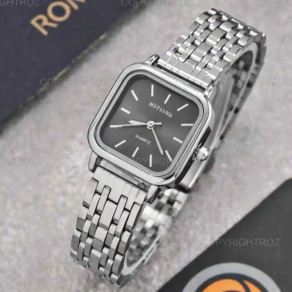 ساعت مچی عقربه ای زنانه مدل استیل 05