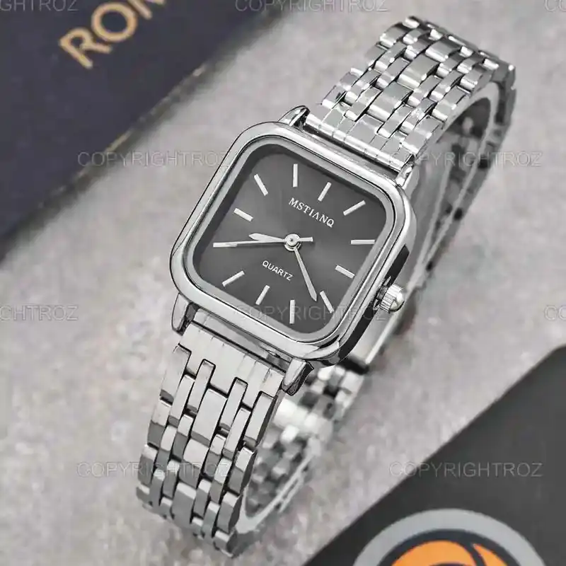 ساعت مچی عقربه ای زنانه مدل استیل 05