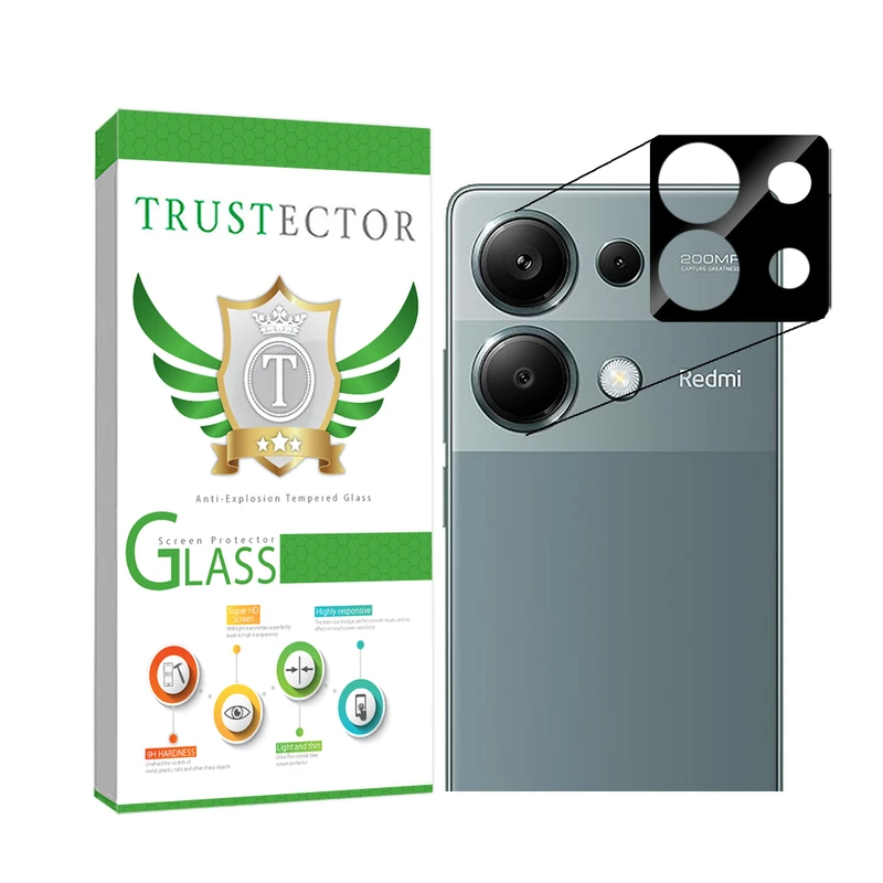 محافظ لنز دوربین تراستکتور مدل LENSFT مناسب برای گوشی موبایل شیائومی Redmi Note 13 Pro 4G