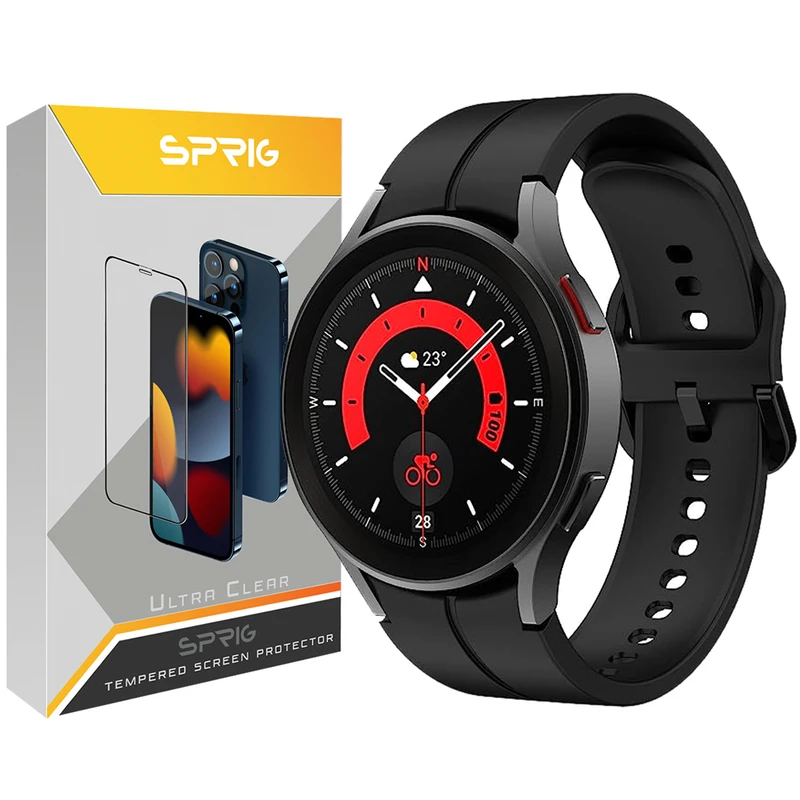 بند اسپریگ مدل Silic ORG مناسب برای ساعت هوشمند سامسونگ Galaxy Watch 5 40mm / Watch 5 44mm / Watch 5 pro 45mm