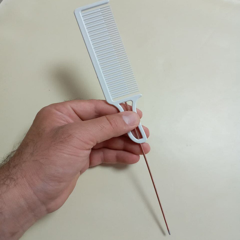 شانه مو بالیاژ مدل 3D شانه مو بالیاژ مدل 3D