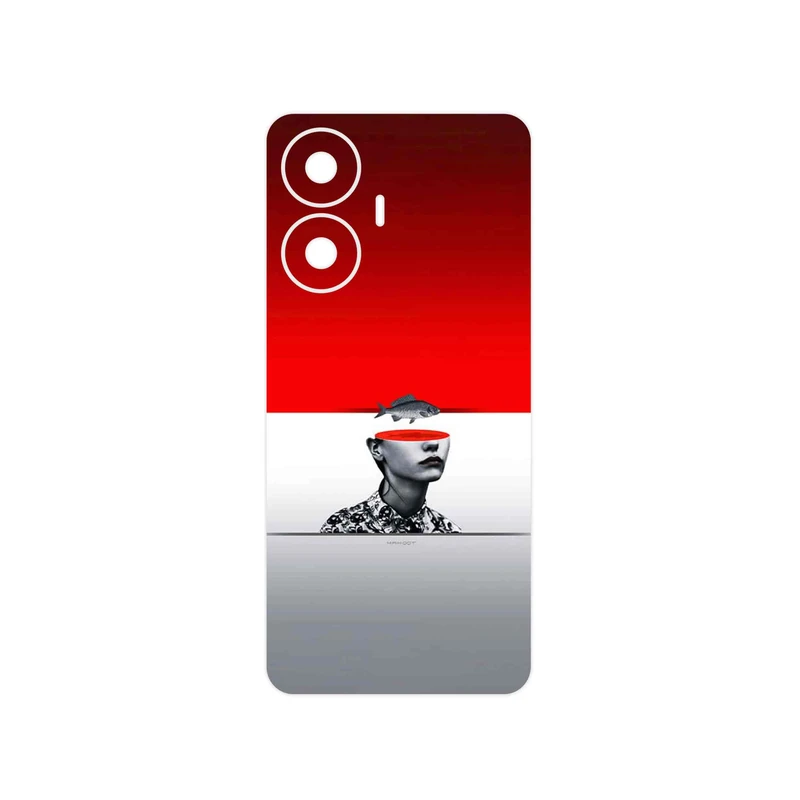 برچسب پوششی ماهوت مدل Collage of surreal Portrait of Women 1 مناسب برای گوشی موبایل ریلمی C55