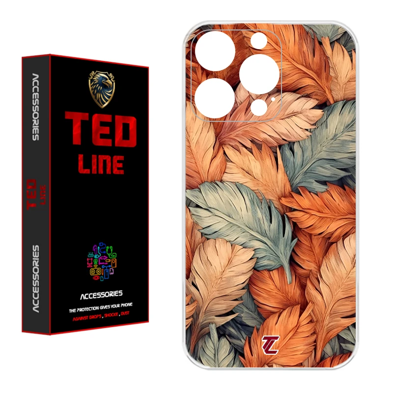 کاور تدلاین طرح برگ کد 1220 مناسب برای گوشی موبایل اپل Iphone 16 Pro Max