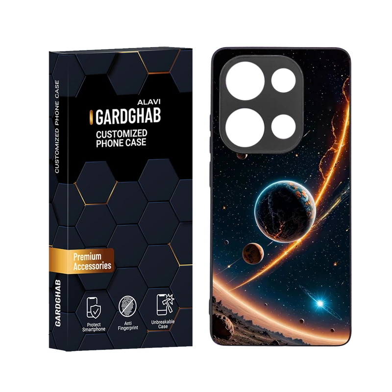 کاور گارد قاب علوی مدل دور ژله ای مناسب برای گوشی موبایل شیائومی Redmi Note 13 Pro 4G