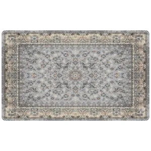 پادری مدل رویه مخمل طرح فرش کد S214 سایز 75x45 سانتی متر