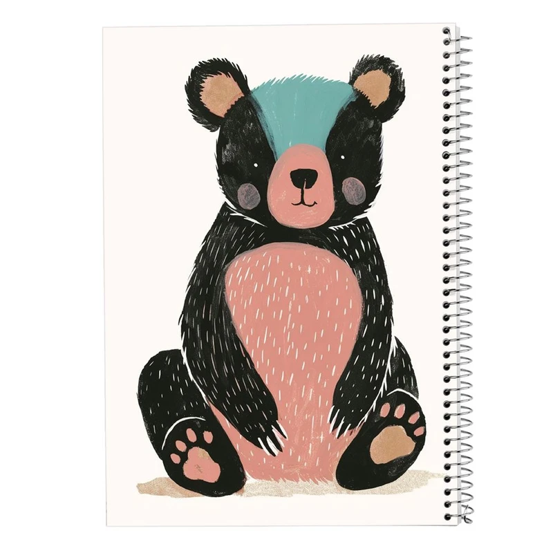 دفتر نقاشی 50 برگ مدوپد مدل موجودات فانتزی کد DF17019