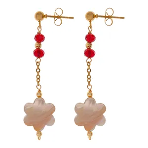 گوشواره طلا 18 عیار زنانه مدل FR211